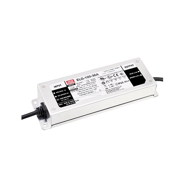 LED-Trafo 244x71x37,5mm dimmbar 100-305VAC/12VDC max. 192W IP65, ELG-200-12B-3Y 55149