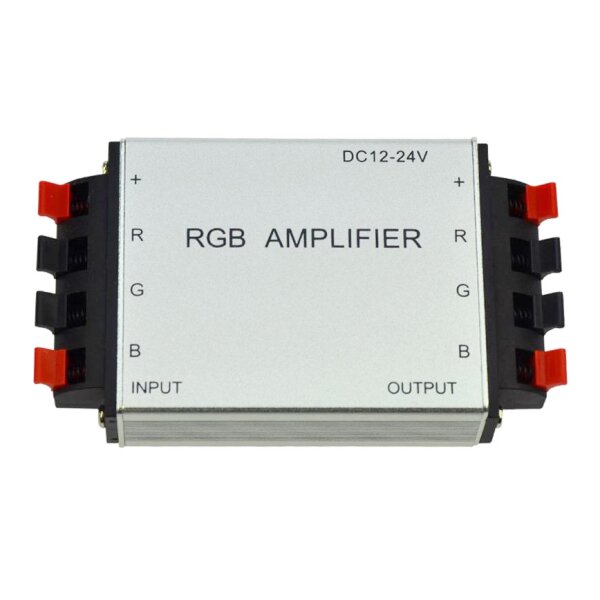 RGB-Verstärker für Lichtbänder Eingang/Ausgang DC 12 bis 24V, 3x4A AUSLAUF 30350