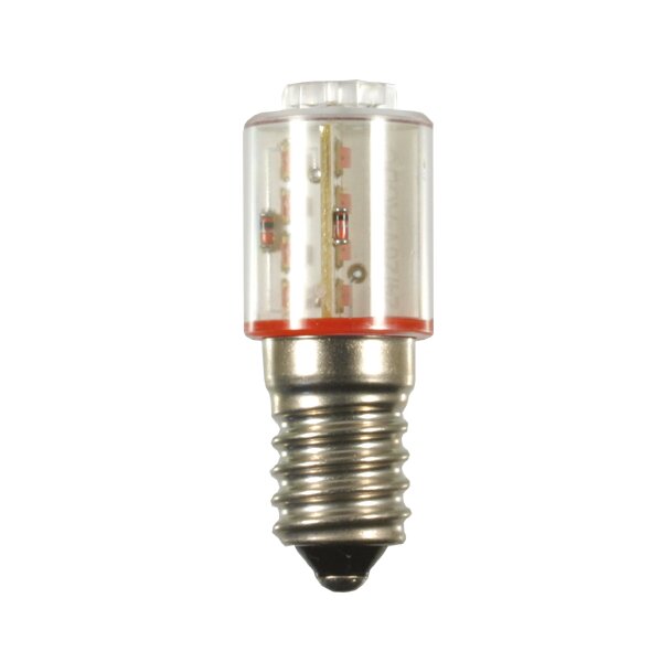LED-Leuchte 18,5x50mm E14 24/28VAC/DC warmweiß 8 Chip m. BG 35731