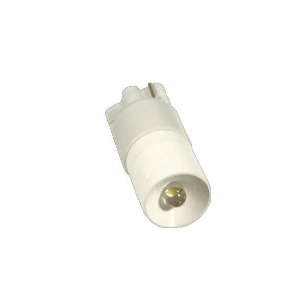 LED-Single T10 10x20,7mm W2,1x9,5d 12-14VAC/DC gelb mit Einweggleichrichter 35315